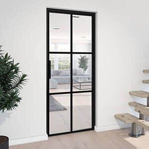 Black Steel Door 2100 x 850